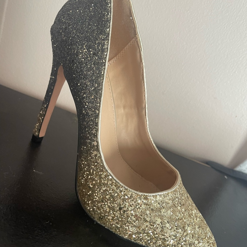 Sparkly heels